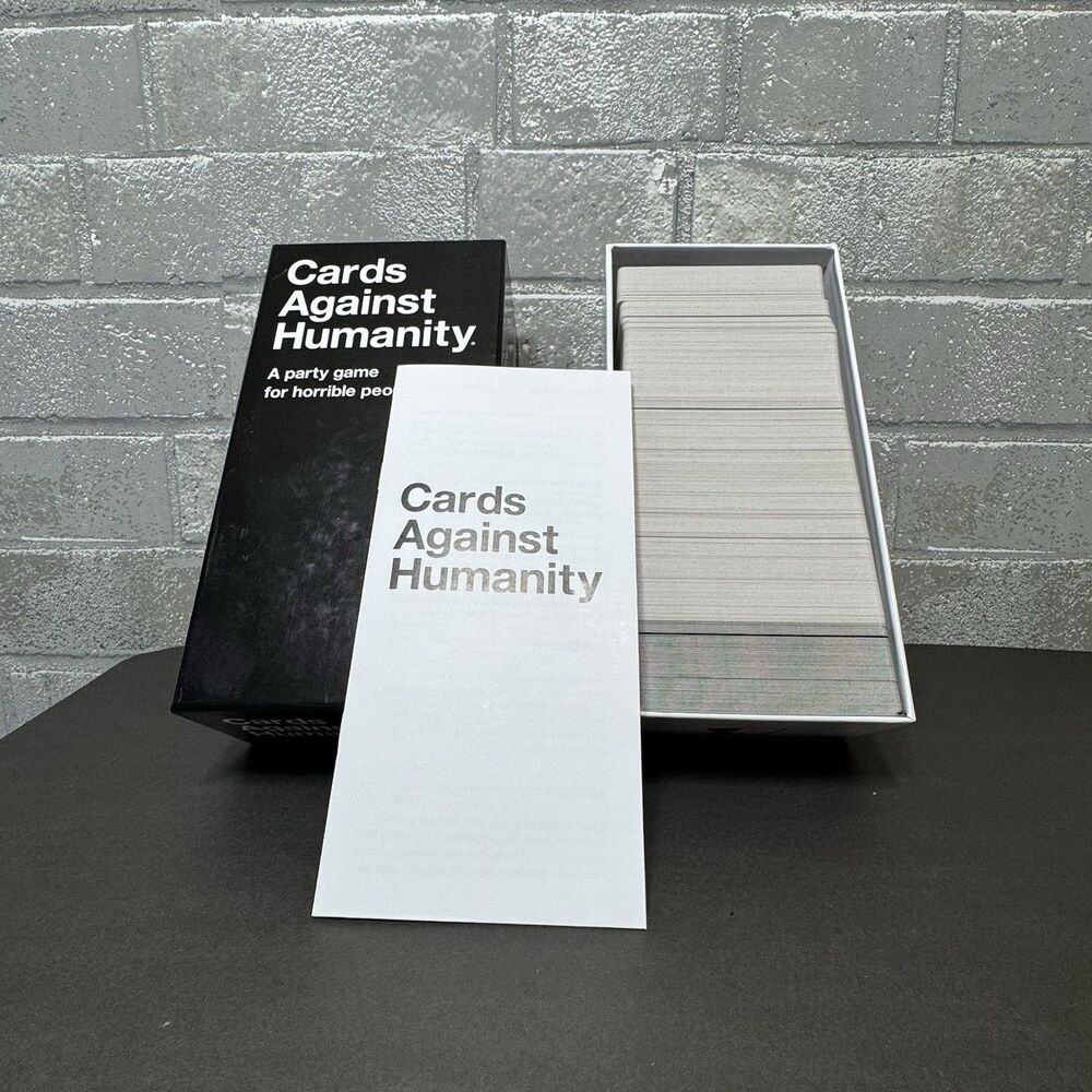 Authentic Cards Against Humanity Base Game 600 Cards Complete Set Open Box v2.4